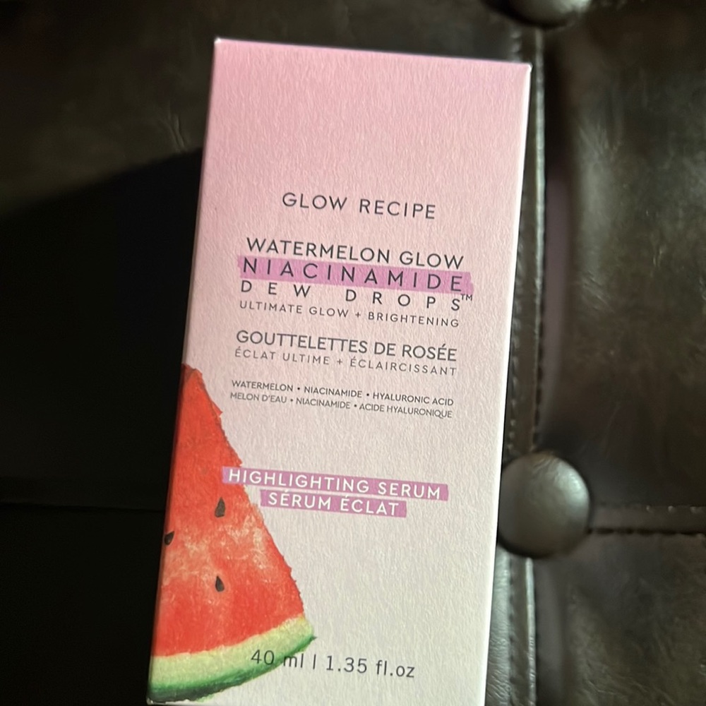 NIB Glow recipe watermelon glow niacinamide dew drops